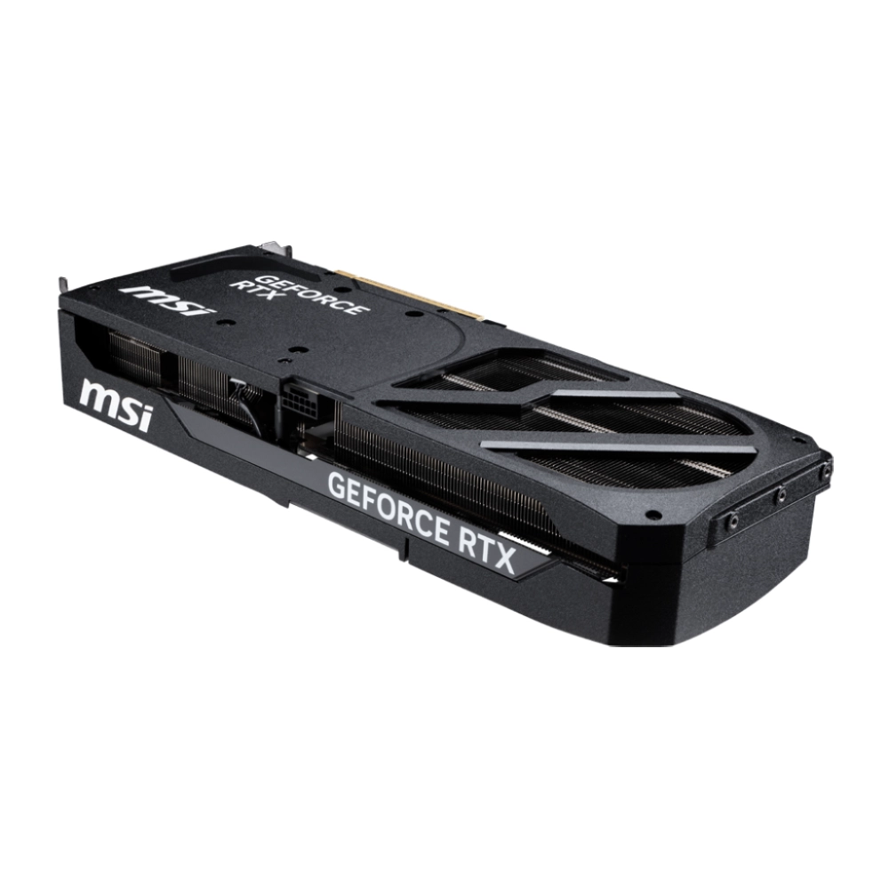 MSI Nvidia Graphic Card RTX 5070 12GB DDR7 Shadow 3X OC Triple Fan view 4